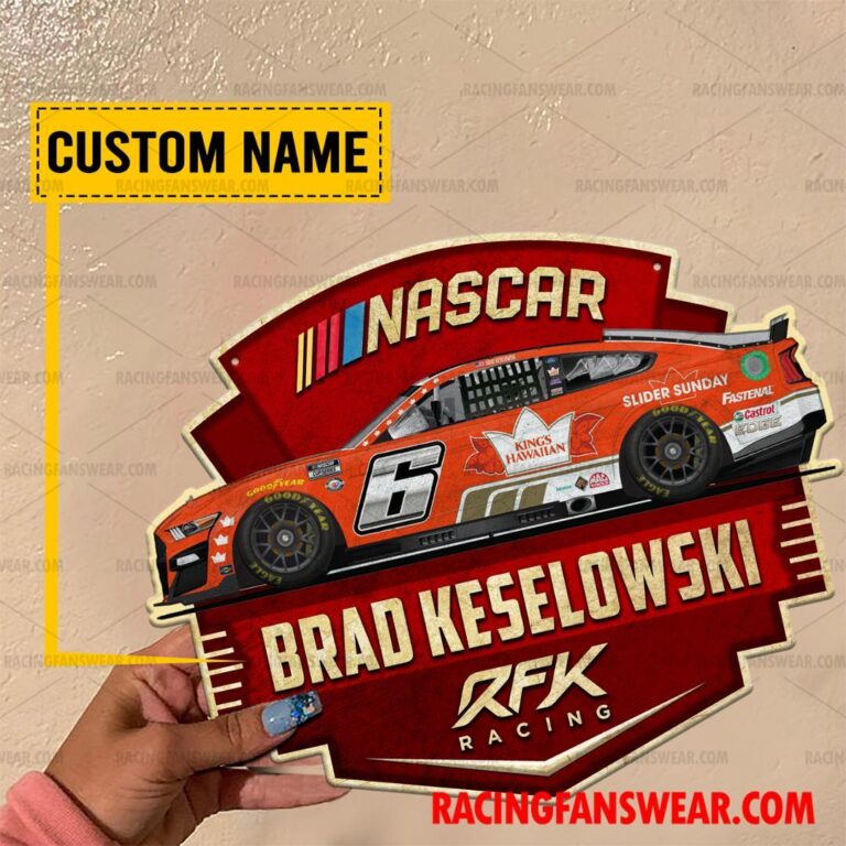 Nascar store - Loyal fans of Brad Keselowski's Cut Metal Signs:vintage nascar racing suit,uniform,apparel,shirts,merch,hoodie,jackets,shorts,sweatshirt,outfits,clothes