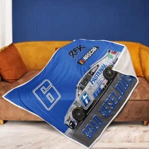Brad Keselowski Nascar RFK Racing Carpet Living Room Area Rugs Doormats Blanket Flag Home 6 Nascar store - Loyal fans of Brad Keselowski's Rug,Doormat,Blanket Microfiber Fleece,Blanket Premium Sherpa,House Flag:vintage nascar racing suit,uniform,apparel,shirts,merch,hoodie,jackets,shorts,sweatshirt,outfits,clothes