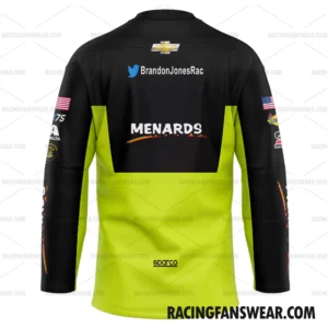 Brandon Jones Nascar Racing 2023 Suit Uniform Apparel Clothes Adult Youth Hockey Jersey 1 Nascar store - Loyal fans of Brandon Jones's Men's Hockey Jerseys,WoMen's Hockey Jerseys,Youth's Hockey Jerseys:vintage nascar racing suit,uniform,apparel,shirts,merch,hoodie,jackets,shorts,sweatshirt,outfits,clothes