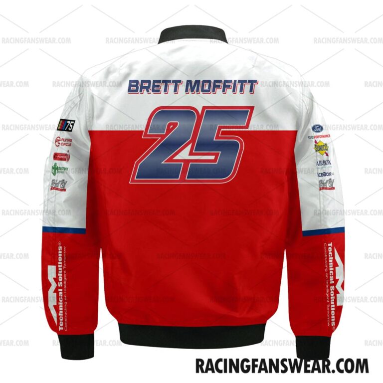 Nascar store - Loyal fans of Brett Moffit's Bomber Jacket,Unisex Thick Coat,Unisex Sleeveless Hoodie,Unisex Hooded T-Shirt,Kid Sleeveless Hoodie,Kid Hooded T-Shirts,Kid Thick Coat:vintage nascar racing suit,uniform,apparel,shirts,merch,hoodie,jackets,shorts,sweatshirt,outfits,clothes