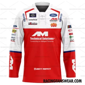 Nascar store - Loyal fans of Brett Moffitt's Men's Hockey Jerseys,WoMen's Hockey Jerseys,Youth's Hockey Jerseys:vintage nascar racing suit,uniform,apparel,shirts,merch,hoodie,jackets,shorts,sweatshirt,outfits,clothes