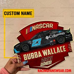 Bubba Wallace Nascar Racing Customize Name Home Cut Metal Signs 2 Nascar store - Loyal fans of Bubba Wallace's Cut Metal Signs:vintage nascar racing suit,uniform,apparel,shirts,merch,hoodie,jackets,shorts,sweatshirt,outfits,clothes