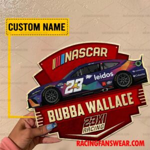 Bubba Wallace Nascar Racing Customize Name Home Cut Metal Signs 2 Nascar store - Loyal fans of Bubba Wallace's Cut Metal Signs:vintage nascar racing suit,uniform,apparel,shirts,merch,hoodie,jackets,shorts,sweatshirt,outfits,clothes