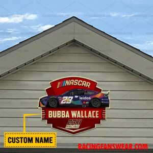 Bubba Wallace Nascar Racing Customize Name Home Cut Metal Signs 3 Nascar store - Loyal fans of Bubba Wallace's Cut Metal Signs:vintage nascar racing suit,uniform,apparel,shirts,merch,hoodie,jackets,shorts,sweatshirt,outfits,clothes