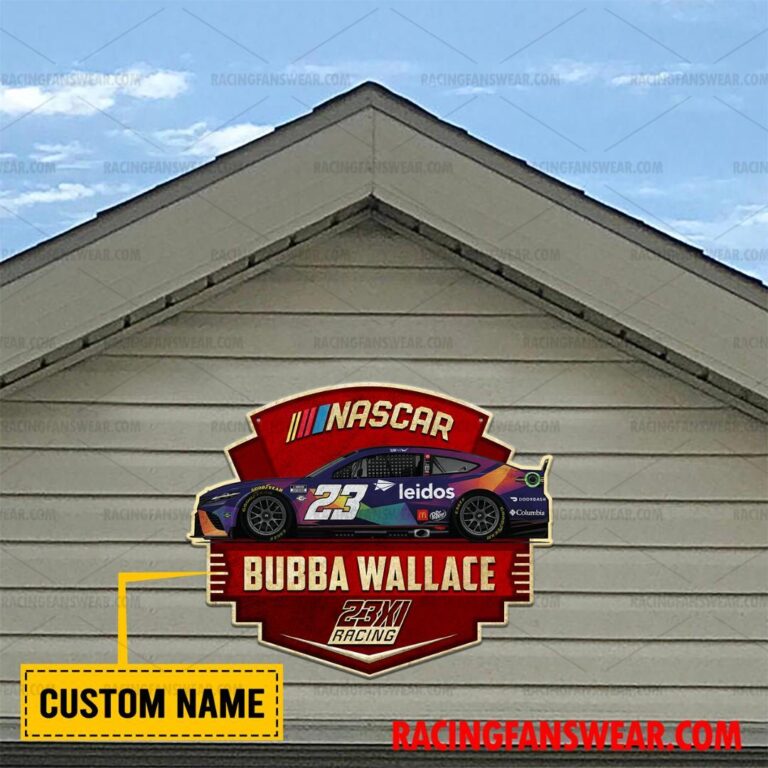 Nascar store - Loyal fans of Bubba Wallace's Cut Metal Signs:vintage nascar racing suit,uniform,apparel,shirts,merch,hoodie,jackets,shorts,sweatshirt,outfits,clothes