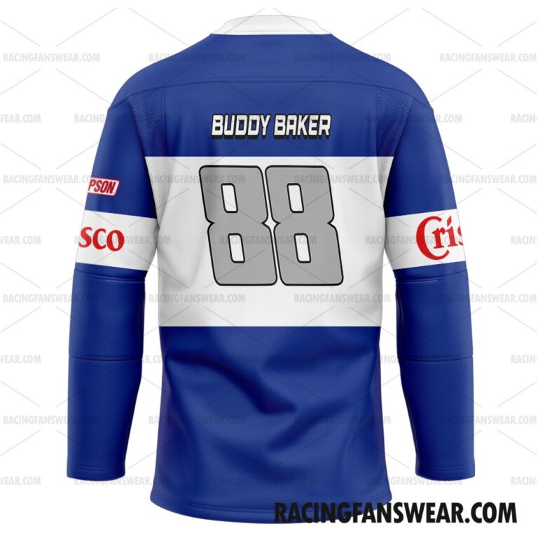 Nascar store - Loyal fans of Buddy Baker's Unisex Baseball Jerseys,Kid Baseball Jerseys,Youth Baseball Jerseys,Men's Hockey Jerseys,WoMen's Hockey Jerseys,Youth's Hockey Jerseys:vintage nascar racing suit,uniform,apparel,shirts,merch,hoodie,jackets,shorts,sweatshirt,outfits,clothes