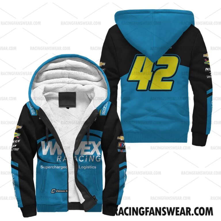 Nascar store - Loyal fans of Carson Hocevar's Bomber Jacket,Unisex Thick Coat,Unisex Sleeveless Hoodie,Unisex Hooded T-Shirt,Kid Sleeveless Hoodie,Kid Hooded T-Shirts,Kid Thick Coat:vintage nascar racing suit,uniform,apparel,shirts,merch,hoodie,jackets,shorts,sweatshirt,outfits,clothes