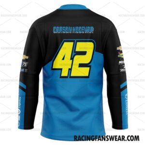 Carson Hocevar Nascar Racing 2023 Uniform Apparel Clothes Baseball Jersey Hockey Jersey 4 Nascar store - Loyal fans of Carson Hocevar's Unisex Baseball Jerseys,Kid Baseball Jerseys,Youth Baseball Jerseys,Men's Hockey Jerseys,WoMen's Hockey Jerseys,Youth's Hockey Jerseys:vintage nascar racing suit,uniform,apparel,shirts,merch,hoodie,jackets,shorts,sweatshirt,outfits,clothes