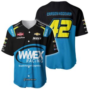 Nascar store - Loyal fans of Carson Hocevar's Unisex Baseball Jerseys,Kid Baseball Jerseys,Youth Baseball Jerseys,Men's Hockey Jerseys,WoMen's Hockey Jerseys,Youth's Hockey Jerseys:vintage nascar racing suit,uniform,apparel,shirts,merch,hoodie,jackets,shorts,sweatshirt,outfits,clothes