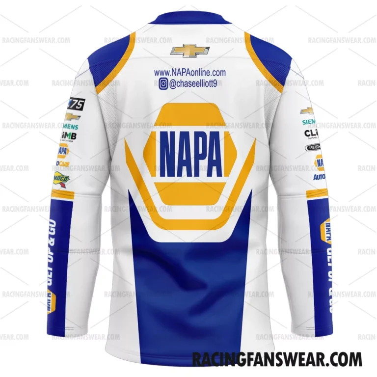 Nascar store - Loyal fans of Chase Elliott's Men's Hockey Jerseys,WoMen's Hockey Jerseys,Youth's Hockey Jerseys:vintage nascar racing suit,uniform,apparel,shirts,merch,hoodie,jackets,shorts,sweatshirt,outfits,clothes