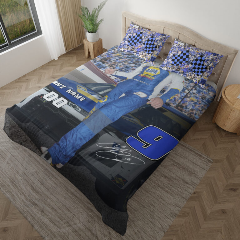 Nascar store - Loyal fans of Chase Elliott's Bedding Duvet Cover + 1/2 Pillow Cases:vintage nascar racing suit,uniform,apparel,shirts,merch,hoodie,jackets,shorts,sweatshirt,outfits,clothes