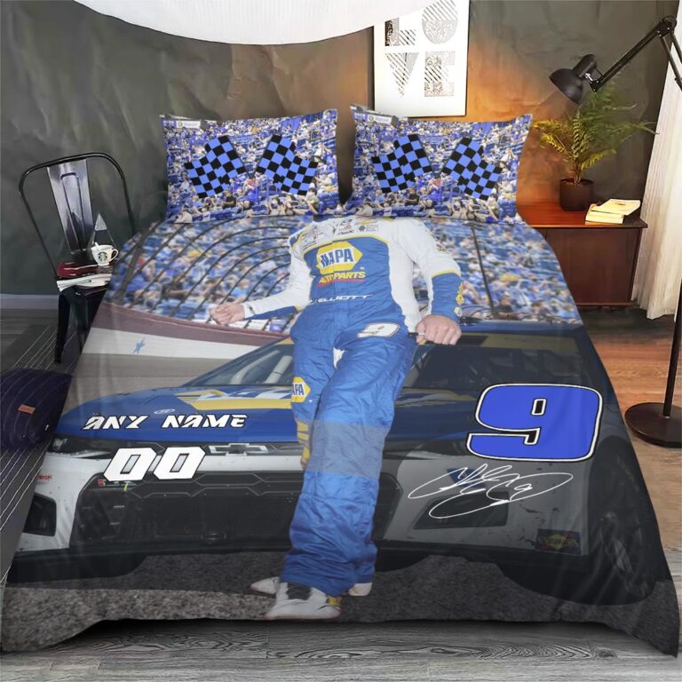 Nascar store - Loyal fans of Chase Elliott's Bedding Duvet Cover + 1/2 Pillow Cases:vintage nascar racing suit,uniform,apparel,shirts,merch,hoodie,jackets,shorts,sweatshirt,outfits,clothes