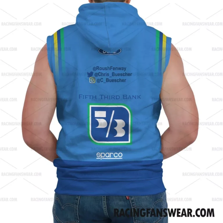 Nascar store - Loyal fans of Chris Buescher's Unisex Sleeveless Hoodie,Unisex Hooded T-Shirt,Kid Sleeveless Hoodie,Kid Hooded T-Shirts:vintage nascar racing suit,uniform,apparel,shirts,merch,hoodie,jackets,shorts,sweatshirt,outfits,clothes