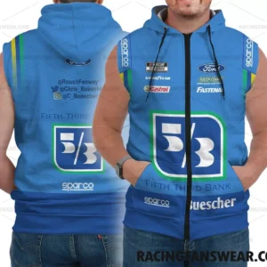 Nascar store - Loyal fans of Chris Buescher's Unisex Sleeveless Hoodie,Unisex Hooded T-Shirt,Kid Sleeveless Hoodie,Kid Hooded T-Shirts:vintage nascar racing suit,uniform,apparel,shirts,merch,hoodie,jackets,shorts,sweatshirt,outfits,clothes