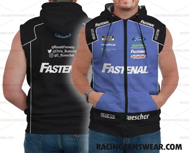 Nascar store - Loyal fans of Chris Buescher's Unisex Sleeveless Hoodie,Unisex Hooded T-Shirt,Kid Sleeveless Hoodie,Kid Hooded T-Shirts:vintage nascar racing suit,uniform,apparel,shirts,merch,hoodie,jackets,shorts,sweatshirt,outfits,clothes