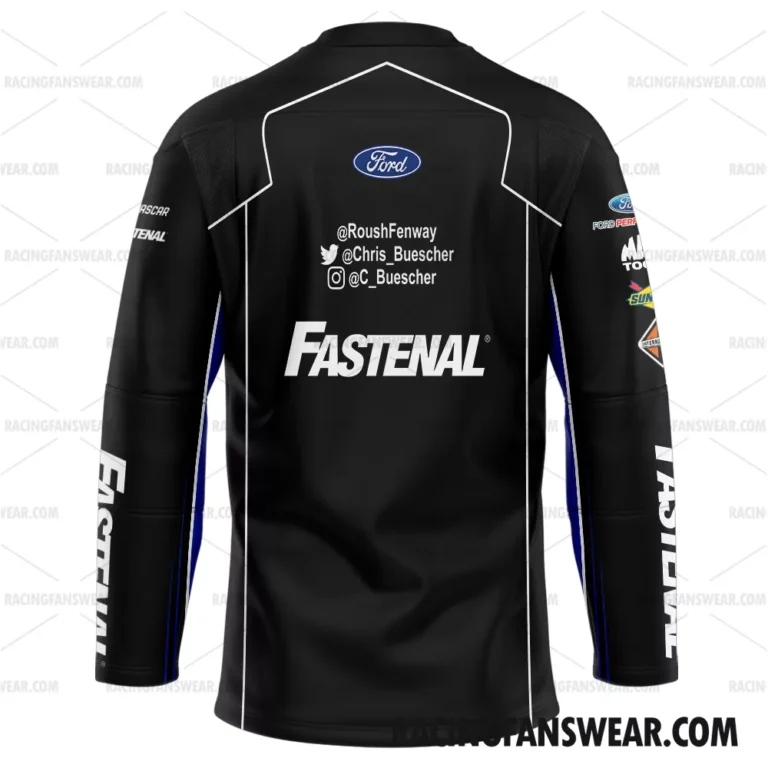 Nascar store - Loyal fans of Chris Buescher's Men's Hockey Jerseys,WoMen's Hockey Jerseys,Youth's Hockey Jerseys:vintage nascar racing suit,uniform,apparel,shirts,merch,hoodie,jackets,shorts,sweatshirt,outfits,clothes