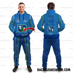 Nascar store - Loyal fans of Chris Buescher's Combo Unisex Pop Top Hoodie + Unisex Long Pants,Unisex Pop Top Hoodie,Unisex Long Pants:vintage nascar racing suit,uniform,apparel,shirts,merch,hoodie,jackets,shorts,sweatshirt,outfits,clothes