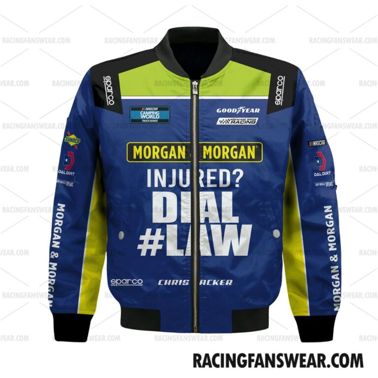 Nascar store - Loyal fans of Chris Hacker's Bomber Jacket,Unisex Thick Coat,Unisex Sleeveless Hoodie,Unisex Hooded T-Shirt,Kid Sleeveless Hoodie,Kid Hooded T-Shirts,Kid Thick Coat:vintage nascar racing suit,uniform,apparel,shirts,merch,hoodie,jackets,shorts,sweatshirt,outfits,clothes