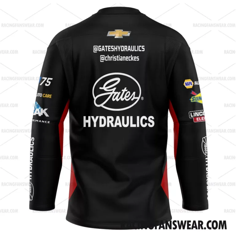 Nascar store - Loyal fans of Christian Eckes's Men's Hockey Jerseys,WoMen's Hockey Jerseys,Youth's Hockey Jerseys:vintage nascar racing suit,uniform,apparel,shirts,merch,hoodie,jackets,shorts,sweatshirt,outfits,clothes