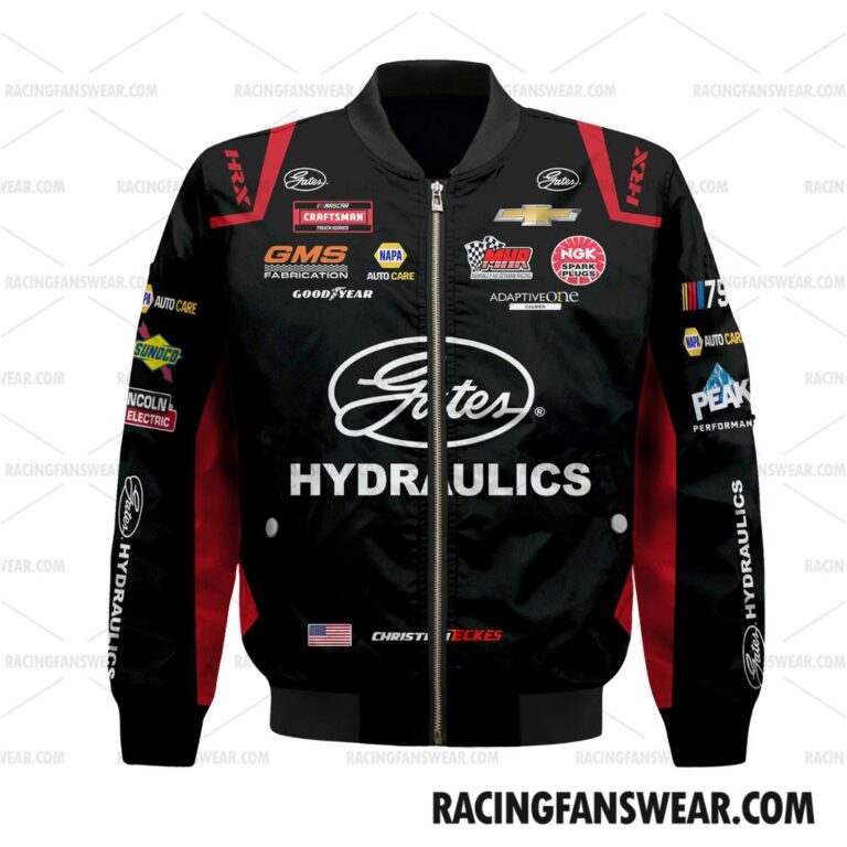 Nascar store - Loyal fans of Christian Eckes's Bomber Jacket,Unisex Thick Coat,Unisex Sleeveless Hoodie,Unisex Hooded T-Shirt,Kid Sleeveless Hoodie,Kid Hooded T-Shirts,Kid Thick Coat:vintage nascar racing suit,uniform,apparel,shirts,merch,hoodie,jackets,shorts,sweatshirt,outfits,clothes