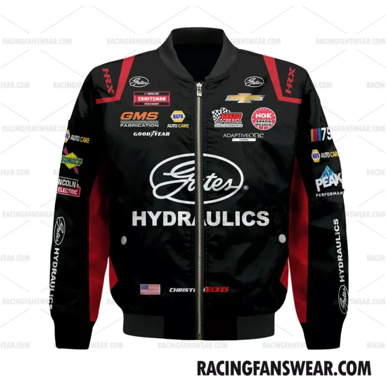 Nascar store - Loyal fans of Christian Eckes's Bomber Jacket,Unisex Thick Coat,Kid Thick Coat:vintage nascar racing suit,uniform,apparel,shirts,merch,hoodie,jackets,shorts,sweatshirt,outfits,clothes