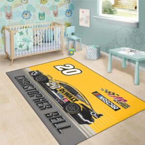 Christopher Bell Nascar Joe Gibbs Racing Carpet Living Room Area Rugs Doormats Blanket Flag Home 4 Nascar store - Loyal fans of Christopher Bell's Rug,Doormat,Blanket Microfiber Fleece,Blanket Premium Sherpa,House Flag:vintage nascar racing suit,uniform,apparel,shirts,merch,hoodie,jackets,shorts,sweatshirt,outfits,clothes