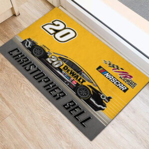 Christopher Bell Nascar Joe Gibbs Racing Carpet Living Room Area Rugs Doormats Blanket Flag Home 5 Nascar store - Loyal fans of Christopher Bell's Rug,Doormat,Blanket Microfiber Fleece,Blanket Premium Sherpa,House Flag:vintage nascar racing suit,uniform,apparel,shirts,merch,hoodie,jackets,shorts,sweatshirt,outfits,clothes