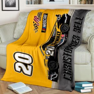 Christopher Bell Nascar Joe Gibbs Racing Carpet Living Room Area Rugs Doormats Blanket Flag Home 7 Nascar store - Loyal fans of Christopher Bell's Rug,Doormat,Blanket Microfiber Fleece,Blanket Premium Sherpa,House Flag:vintage nascar racing suit,uniform,apparel,shirts,merch,hoodie,jackets,shorts,sweatshirt,outfits,clothes
