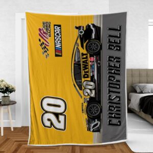 Christopher Bell Nascar Joe Gibbs Racing Carpet Living Room Area Rugs Doormats Blanket Flag Home 9 Nascar store - Loyal fans of Christopher Bell's Rug,Doormat,Blanket Microfiber Fleece,Blanket Premium Sherpa,House Flag:vintage nascar racing suit,uniform,apparel,shirts,merch,hoodie,jackets,shorts,sweatshirt,outfits,clothes