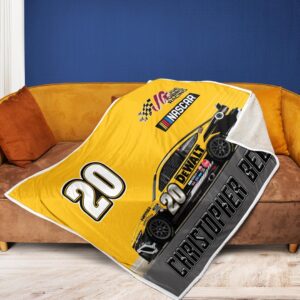 Christopher Bell Nascar Joe Gibbs Racing Carpet Living Room Area Rugs Doormats Blanket Flag Home 6 Nascar store - Loyal fans of Christopher Bell's Rug,Doormat,Blanket Microfiber Fleece,Blanket Premium Sherpa,House Flag:vintage nascar racing suit,uniform,apparel,shirts,merch,hoodie,jackets,shorts,sweatshirt,outfits,clothes