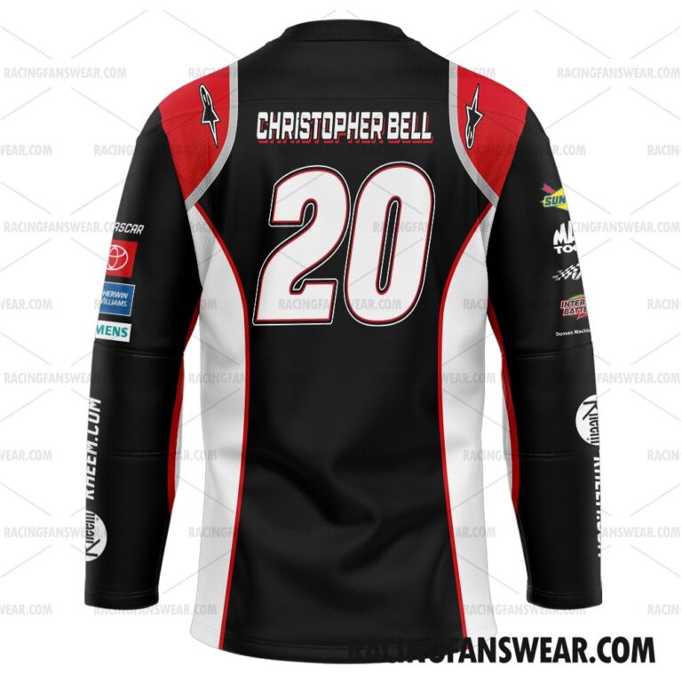 Nascar store - Loyal fans of Christopher Bell's Unisex Baseball Jerseys,Kid Baseball Jerseys,Youth Baseball Jerseys,Men's Hockey Jerseys,WoMen's Hockey Jerseys,Youth's Hockey Jerseys:vintage nascar racing suit,uniform,apparel,shirts,merch,hoodie,jackets,shorts,sweatshirt,outfits,clothes