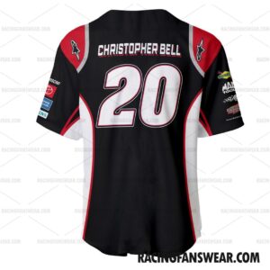 Christopher Bell Nascar Racing 2022 Uniform Apparel Clothes Baseball Jersey Hockey Jersey 2 Nascar store - Loyal fans of Christopher Bell's Unisex Baseball Jerseys,Kid Baseball Jerseys,Youth Baseball Jerseys,Men's Hockey Jerseys,WoMen's Hockey Jerseys,Youth's Hockey Jerseys:vintage nascar racing suit,uniform,apparel,shirts,merch,hoodie,jackets,shorts,sweatshirt,outfits,clothes