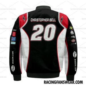 Christopher Bell Nascar Racing 2022 Uniform Apparel Clothes Bomber Thick Coat Sleeveless Hoodie Hooded T-Shirt 1 Nascar store - Loyal fans of Christopher Bell's Bomber Jacket,Unisex Thick Coat,Unisex Sleeveless Hoodie,Unisex Hooded T-Shirt,Kid Sleeveless Hoodie,Kid Hooded T-Shirts,Kid Thick Coat:vintage nascar racing suit,uniform,apparel,shirts,merch,hoodie,jackets,shorts,sweatshirt,outfits,clothes