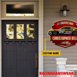 Christopher Bell Nascar Racing Customize Name Home Cut Metal Signs 1 Nascar store - Loyal fans of Christopher Bell's Cut Metal Signs:vintage nascar racing suit,uniform,apparel,shirts,merch,hoodie,jackets,shorts,sweatshirt,outfits,clothes