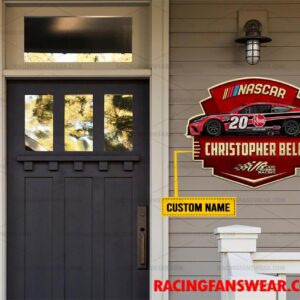 Christopher Bell Nascar Racing Customize Name Home Cut Metal Signs 1 Nascar store - Loyal fans of Christopher Bell's Cut Metal Signs:vintage nascar racing suit,uniform,apparel,shirts,merch,hoodie,jackets,shorts,sweatshirt,outfits,clothes