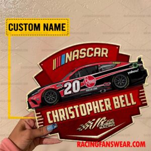 Christopher Bell Nascar Racing Customize Name Home Cut Metal Signs 2 Nascar store - Loyal fans of Christopher Bell's Cut Metal Signs:vintage nascar racing suit,uniform,apparel,shirts,merch,hoodie,jackets,shorts,sweatshirt,outfits,clothes