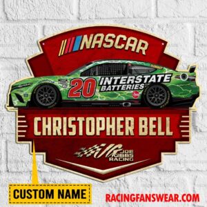 Christopher Bell Nascar Racing Customize Name Home Cut Metal Signs 4 Nascar store - Loyal fans of Christopher Bell's Cut Metal Signs:vintage nascar racing suit,uniform,apparel,shirts,merch,hoodie,jackets,shorts,sweatshirt,outfits,clothes