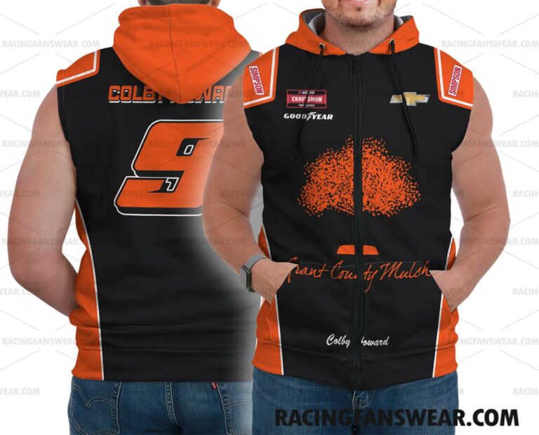 Nascar store - Loyal fans of Colby Howard's Bomber Jacket,Unisex Thick Coat,Unisex Sleeveless Hoodie,Unisex Hooded T-Shirt,Kid Sleeveless Hoodie,Kid Hooded T-Shirts,Kid Thick Coat:vintage nascar racing suit,uniform,apparel,shirts,merch,hoodie,jackets,shorts,sweatshirt,outfits,clothes