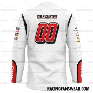 Cole Custer Nascar Racing 2023 Uniform Apparel Clothes Baseball Jersey Hockey Jersey 4 Nascar store - Loyal fans of Cole Custer's Unisex Baseball Jerseys,Kid Baseball Jerseys,Youth Baseball Jerseys,Men's Hockey Jerseys,WoMen's Hockey Jerseys,Youth's Hockey Jerseys:vintage nascar racing suit,uniform,apparel,shirts,merch,hoodie,jackets,shorts,sweatshirt,outfits,clothes