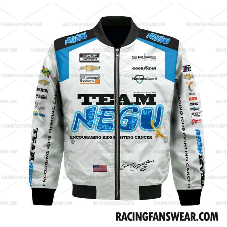 Nascar store - Loyal fans of Corey LaJoie's Bomber Jacket,Unisex Thick Coat,Kid Thick Coat:vintage nascar racing suit,uniform,apparel,shirts,merch,hoodie,jackets,shorts,sweatshirt,outfits,clothes