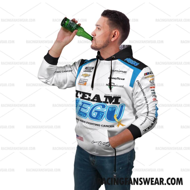 Nascar store - Loyal fans of Corey LaJoie's Combo Unisex Pop Top Hoodie + Unisex Long Pants,Unisex Pop Top Hoodie,Unisex Long Pants:vintage nascar racing suit,uniform,apparel,shirts,merch,hoodie,jackets,shorts,sweatshirt,outfits,clothes