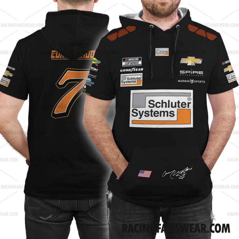 Nascar store - Loyal fans of Corey LaJoie's Bomber Jacket,Unisex Thick Coat,Unisex Sleeveless Hoodie,Unisex Hooded T-Shirt,Kid Sleeveless Hoodie,Kid Hooded T-Shirts,Kid Thick Coat:vintage nascar racing suit,uniform,apparel,shirts,merch,hoodie,jackets,shorts,sweatshirt,outfits,clothes