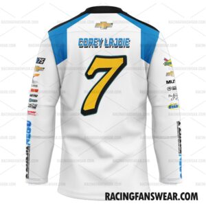Corey LaJoie Nascar Racing 2023 Uniform Apparel Clothes Baseball Jersey Hockey Jersey 4 Nascar store - Loyal fans of Corey LaJoie's Unisex Baseball Jerseys,Kid Baseball Jerseys,Youth Baseball Jerseys,Men's Hockey Jerseys,WoMen's Hockey Jerseys,Youth's Hockey Jerseys:vintage nascar racing suit,uniform,apparel,shirts,merch,hoodie,jackets,shorts,sweatshirt,outfits,clothes