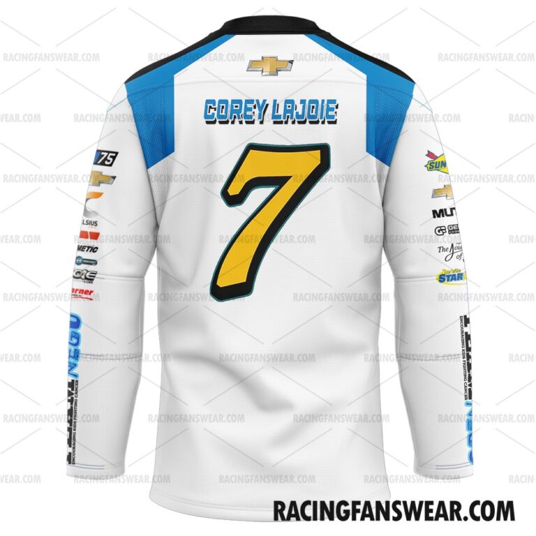 Nascar store - Loyal fans of Corey LaJoie's Unisex Baseball Jerseys,Kid Baseball Jerseys,Youth Baseball Jerseys,Men's Hockey Jerseys,WoMen's Hockey Jerseys,Youth's Hockey Jerseys:vintage nascar racing suit,uniform,apparel,shirts,merch,hoodie,jackets,shorts,sweatshirt,outfits,clothes