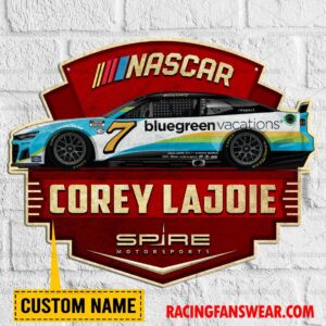 Nascar store - Loyal fans of Corey Lajoie's Cut Metal Signs:vintage nascar racing suit,uniform,apparel,shirts,merch,hoodie,jackets,shorts,sweatshirt,outfits,clothes