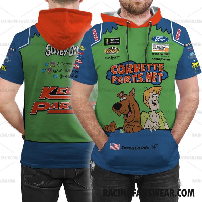 Nascar store - Loyal fans of Corey Lajoie's Bomber Jacket,Unisex Thick Coat,Unisex Sleeveless Hoodie,Unisex Hooded T-Shirt,Kid Sleeveless Hoodie,Kid Hooded T-Shirts,Kid Thick Coat:vintage nascar racing suit,uniform,apparel,shirts,merch,hoodie,jackets,shorts,sweatshirt,outfits,clothes