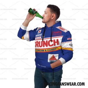 Dale Jarrett Nascar 1990 Nestle Crunch Film Racing Uniform Clothes Pop Top Hoodie Long Pant 2 Nascar store - Loyal fans of Dale Jarrett's Combo Unisex Pop Top Hoodie + Unisex Long Pants,Unisex Pop Top Hoodie,Unisex Long Pants:vintage nascar racing suit,uniform,apparel,shirts,merch,hoodie,jackets,shorts,sweatshirt,outfits,clothes
