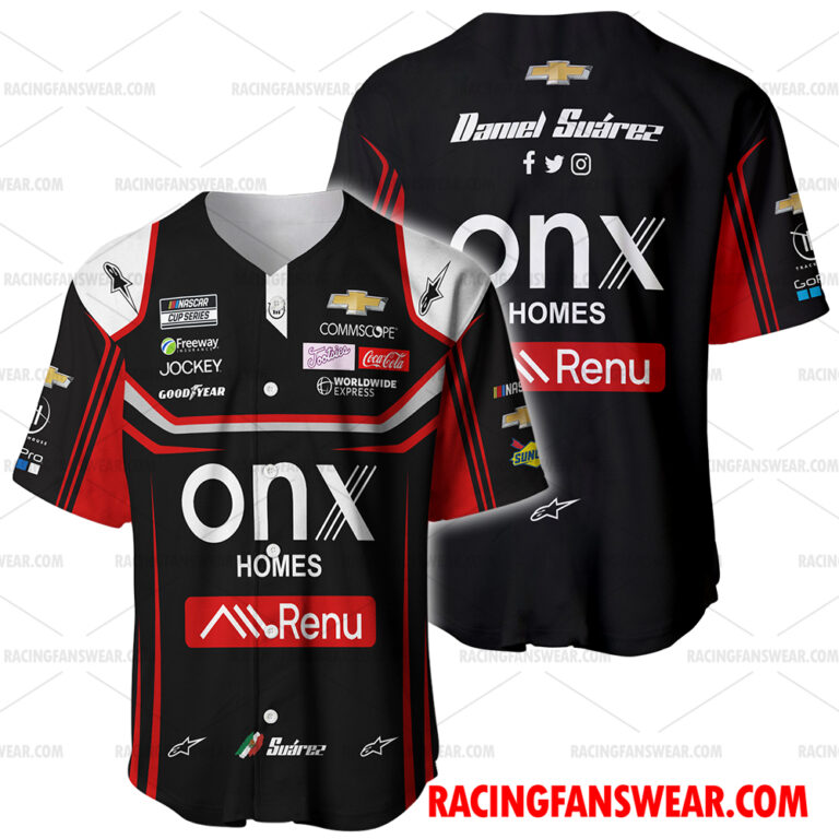 Nascar store - Loyal fans of Daniel Suarez's Unisex Baseball Jerseys,Kid Baseball Jerseys,Youth Baseball Jerseys,Men's Hockey Jerseys,WoMen's Hockey Jerseys,Youth's Hockey Jerseys:vintage nascar racing suit,uniform,apparel,shirts,merch,hoodie,jackets,shorts,sweatshirt,outfits,clothes