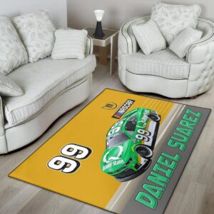 Daniel Suarez Nascar Racing 2023 Carpet Living Room Area Rugs Doormats Blanket Flag Home 2 Nascar store - Loyal fans of Daniel Suarez's Rug,Doormat,Blanket Microfiber Fleece,Blanket Premium Sherpa,House Flag:vintage nascar racing suit,uniform,apparel,shirts,merch,hoodie,jackets,shorts,sweatshirt,outfits,clothes