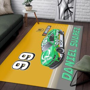 Daniel Suarez Nascar Racing 2023 Carpet Living Room Area Rugs Doormats Blanket Flag Home 1 Nascar store - Loyal fans of Daniel Suarez's Rug,Doormat,Blanket Microfiber Fleece,Blanket Premium Sherpa,House Flag:vintage nascar racing suit,uniform,apparel,shirts,merch,hoodie,jackets,shorts,sweatshirt,outfits,clothes